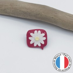 Pin's Bubulle fleur