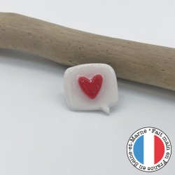 Pin's Bubulle coeur